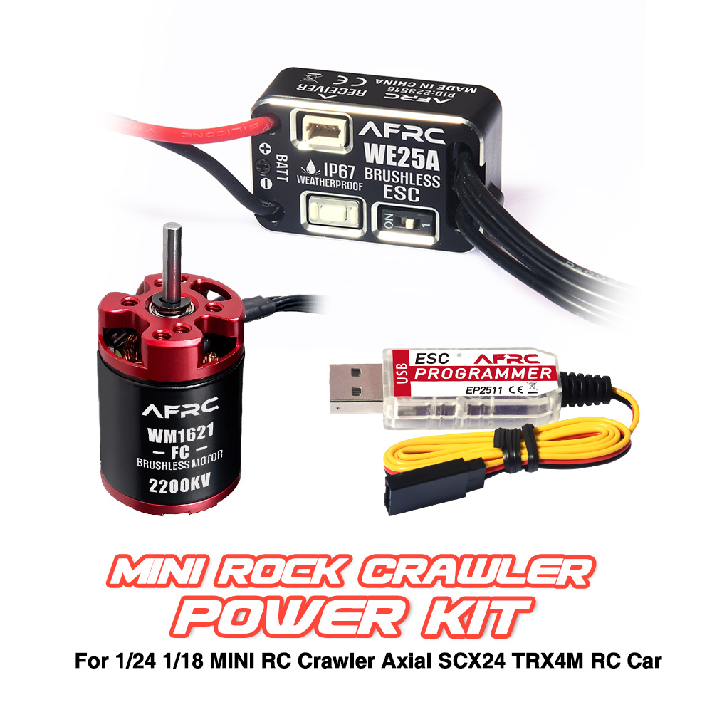 Rc Hobby Toys - Kit Daya Brushless AFRC ESC 25A