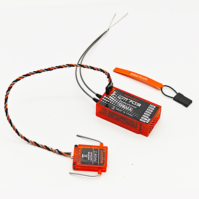 Rc Hobby Toys - Penerima RX 2.4Ghz CM703, 7 saluran