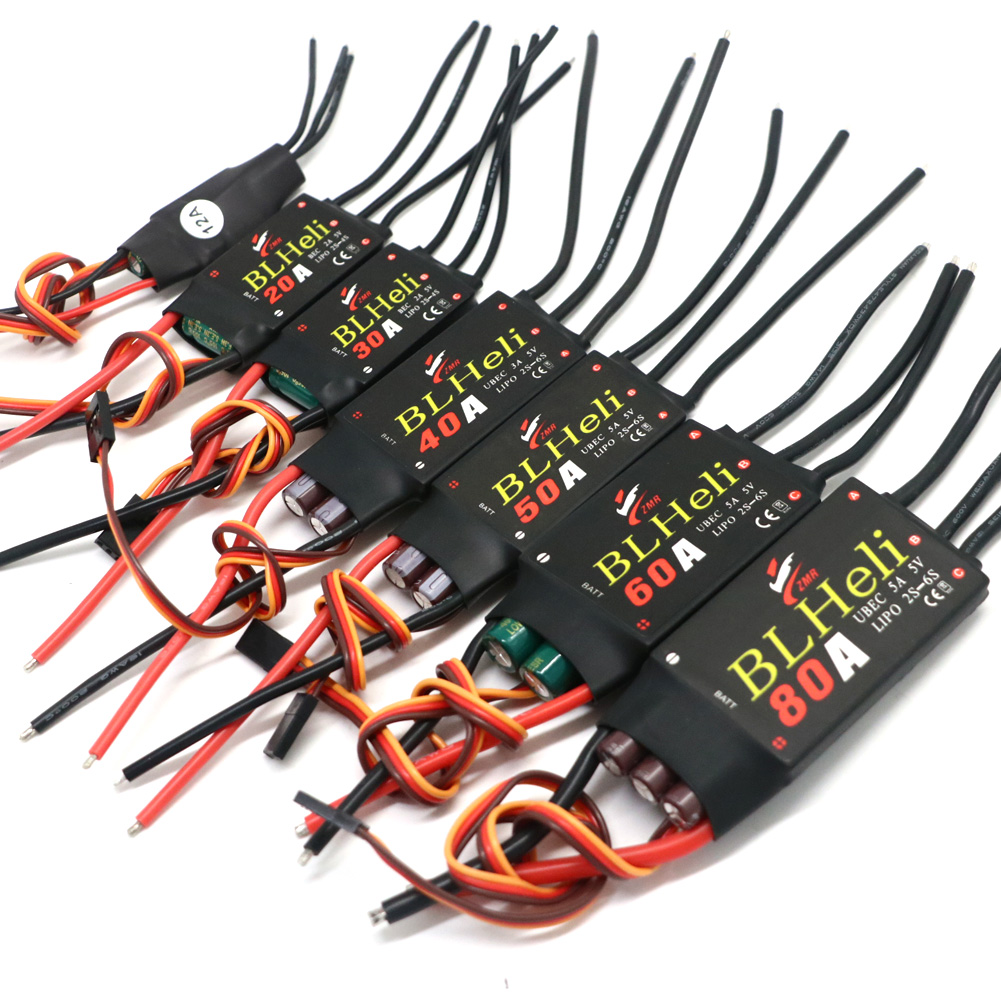 Rc Hobby Toys - BLHeli Tanpa Sikat ESC 80A 12A