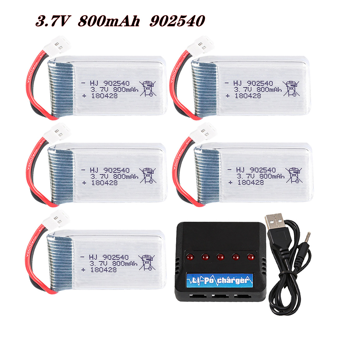 Rc Hobby Vehicles - Baterai Lipo 3.7V 800MAh 902540 25C