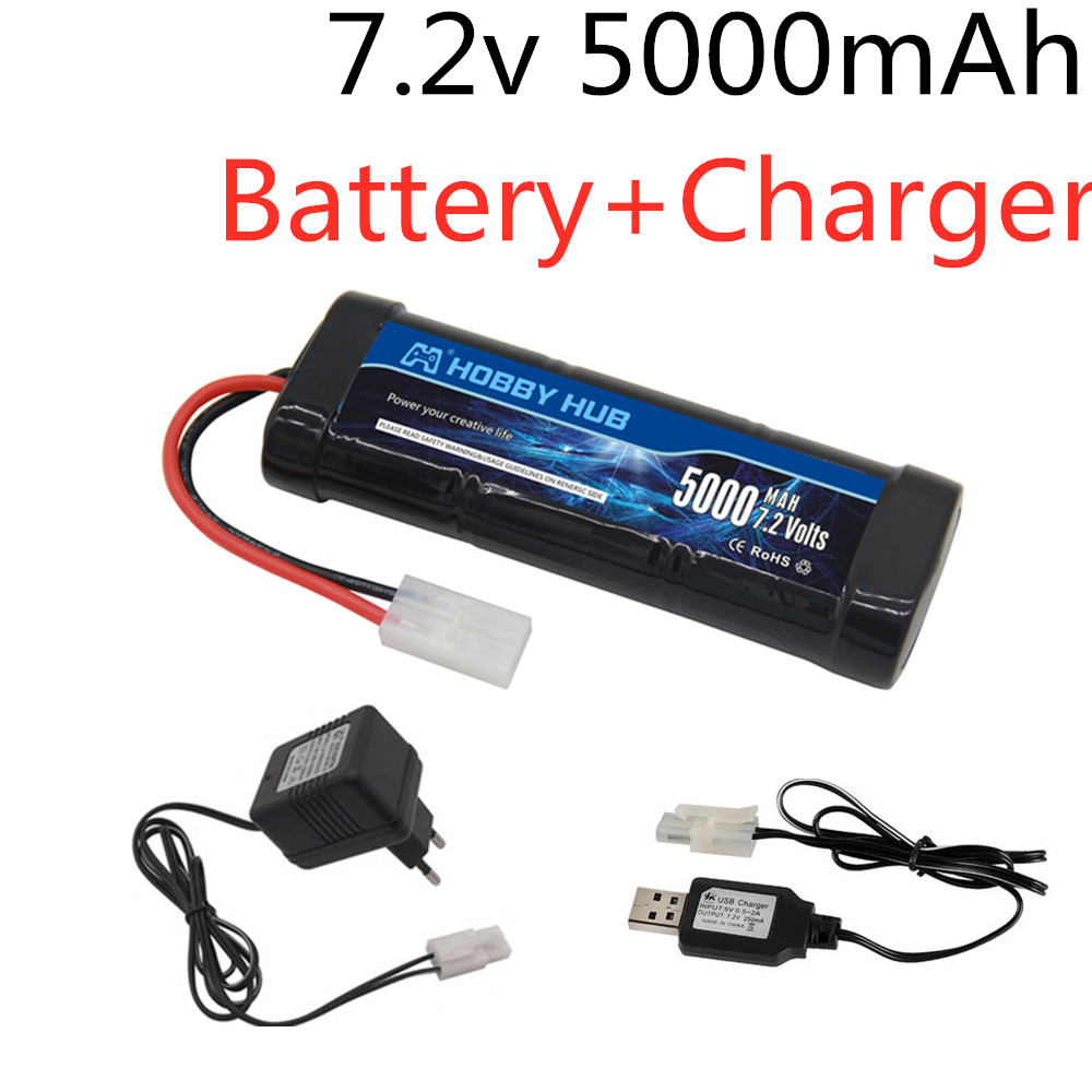 7.2V 5000 MAh Ni-mh Battery Pa - Rc Hobby Vehicles ulasan dan harga