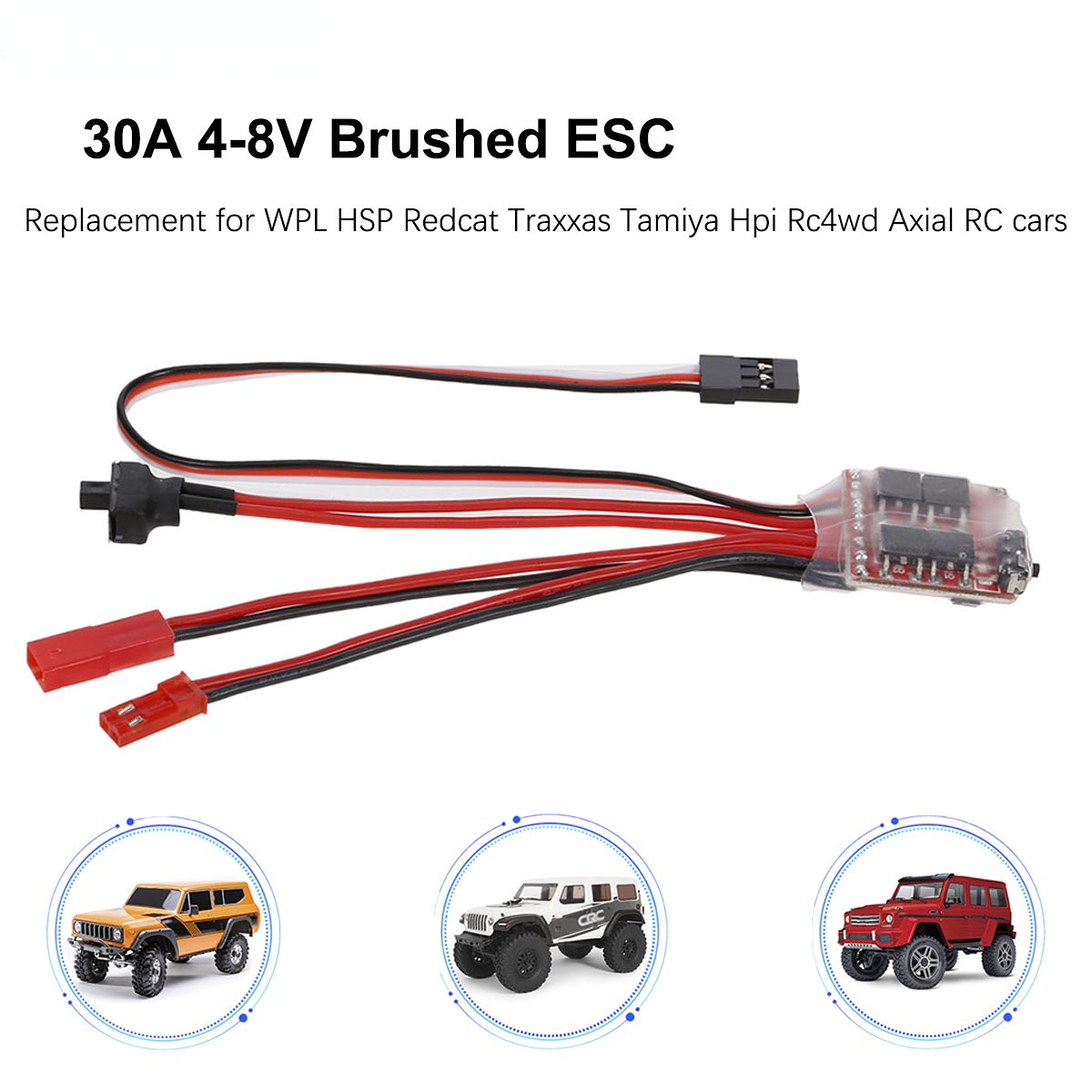 Mobil RC Mini 30A Brushed ESC  - Rc Hobby Toys ulasan dan harga