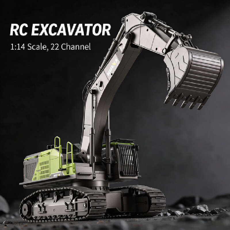 Huina 593 28ch 1:14, Ekskavato - Rc Excavator Hobby ulasan dan harga