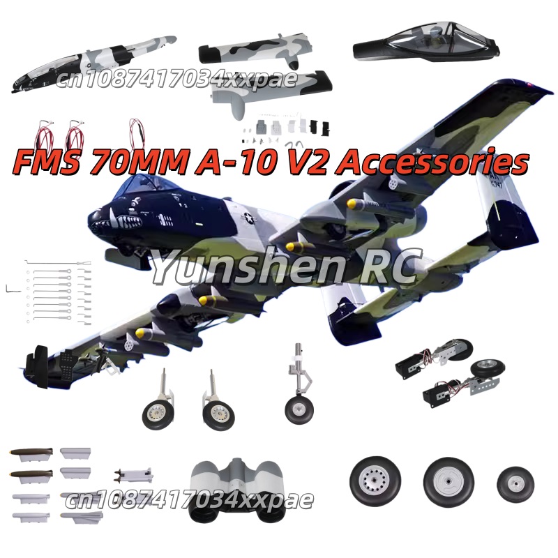 FMS 70MM EDF A-10 V2 Suku Cada - Rc Hobby Toys ulasan dan harga