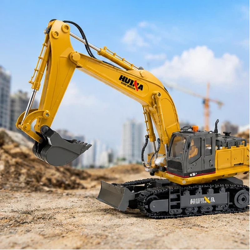 Excavator Remote Control Huina - Rc Excavator Hobby ulasan dan harga