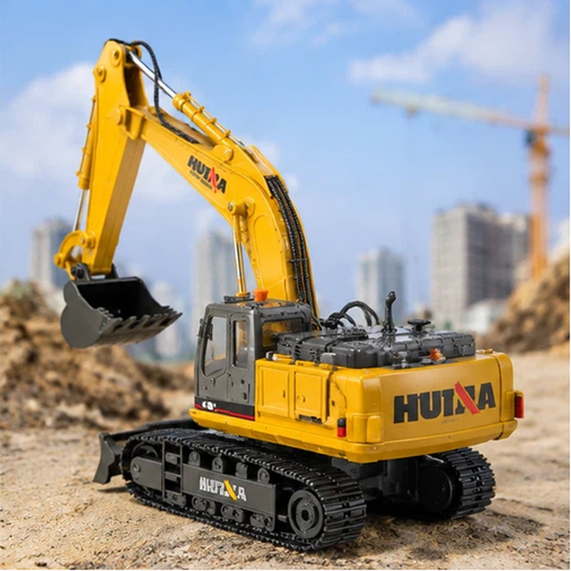 Excavator Remote Control Huina - Rc Excavator Hobby ulasan dan harga