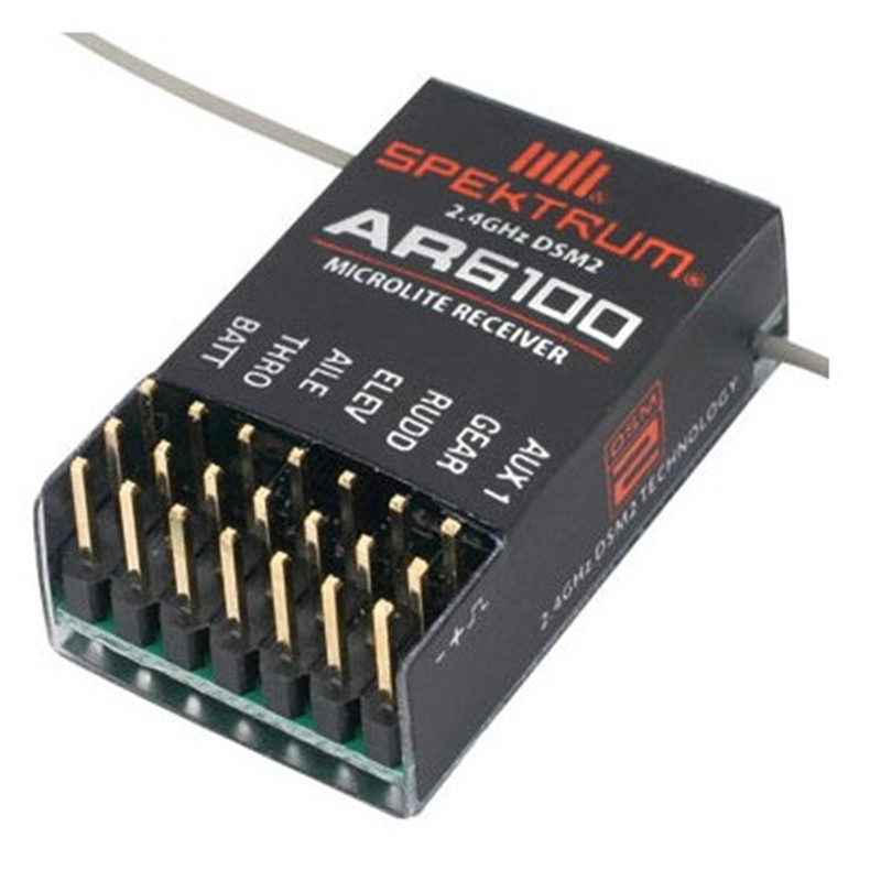 AR6100 DSM2 6CH 2.4GHz Penerim - Rc Hobby Toys ulasan dan harga