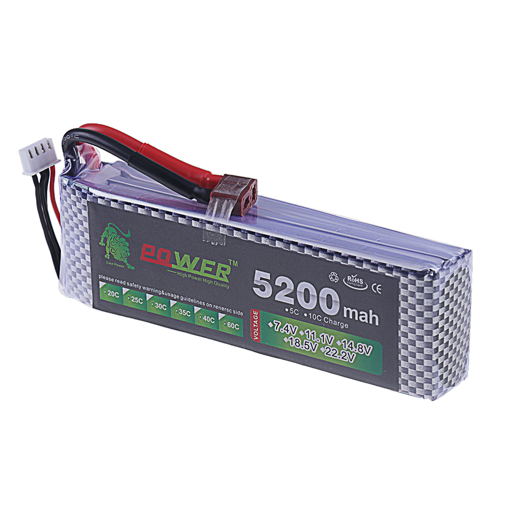 3S Lipo baterai 11.1V 5200mah  - Rc Hobby Vehicles ulasan dan harga