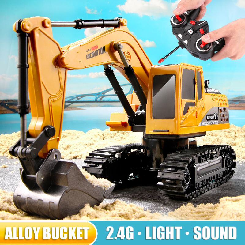RC mainan mobil ekskavator 2.4 - Rc Excavator Hobby ulasan dan harga